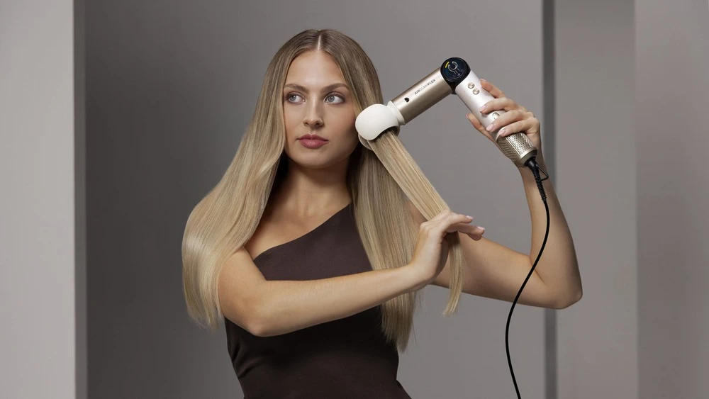 Cecotec Lokówko-džiovyklė do włosów AirGlisse 14in1 Flex Juodas
