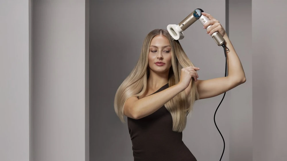 Cecotec Lokówko-džiovyklė do włosów AirGlisse 14in1 Flex Juodas