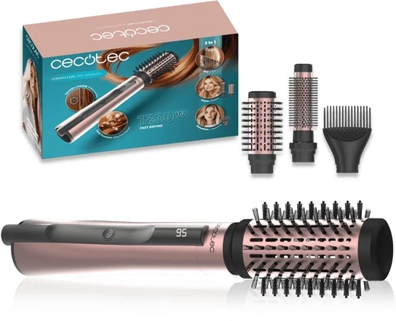 Modeliavimo šepetys Cecotec CeramicCare 3in1 AirBrush