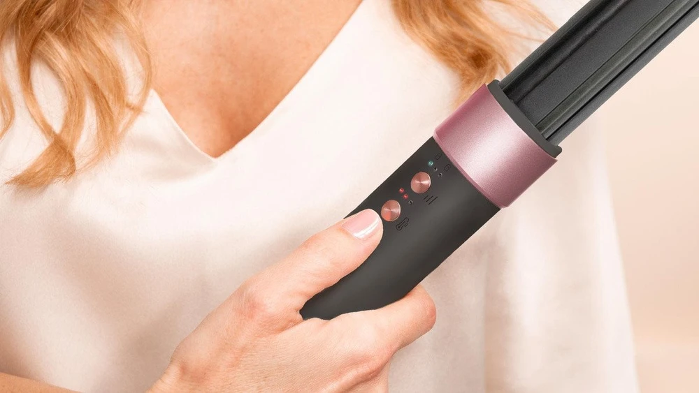 Lokówko-džiovyklė do włosów 8w1 Cecotec Bamba CeramicCare AirGlam Juodas