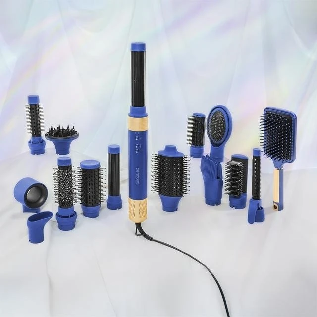 Plaukų džiovintuvas-lokas Cecotec CeramicCare 14in1 AirGlam Luxury