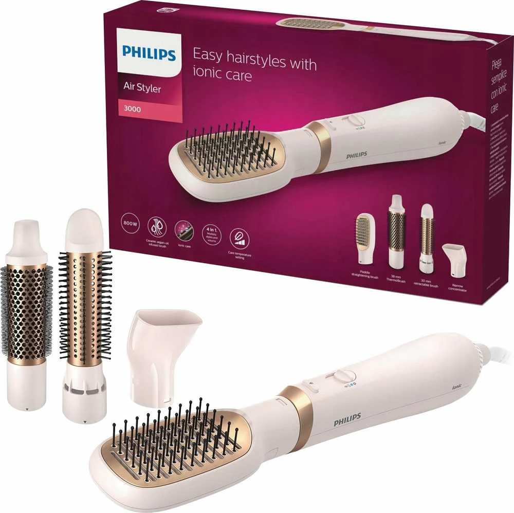 Philips 3000 Series plaukų formavimo šukos BHA310/00