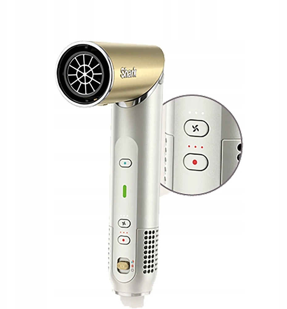 6-in-1 plaukų džiovintuvas and curling iron HD6052SEU Shark Glam