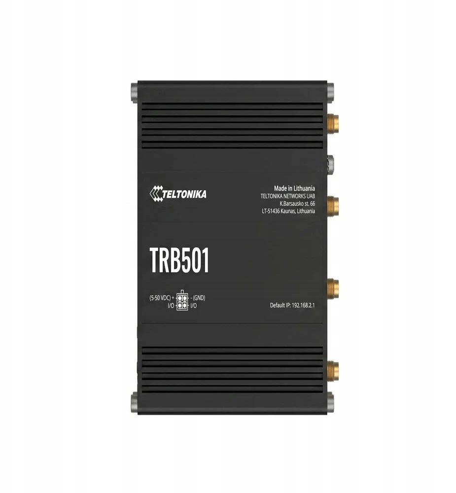 Maršrutizatorius Teltonika TRB501 INDUSTRIAL 5G GATEWAY, ESIM