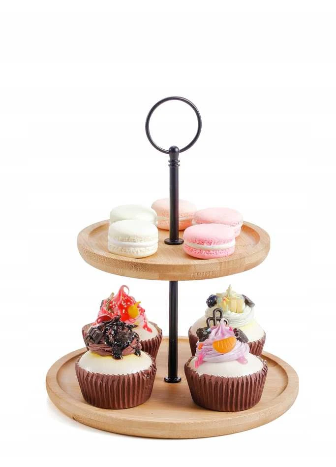Modern Kitchen MODERNI VIRTUVĖ Dekoratyvinė lėkštė D15 I 20cm A23.5cm 2 aukštų