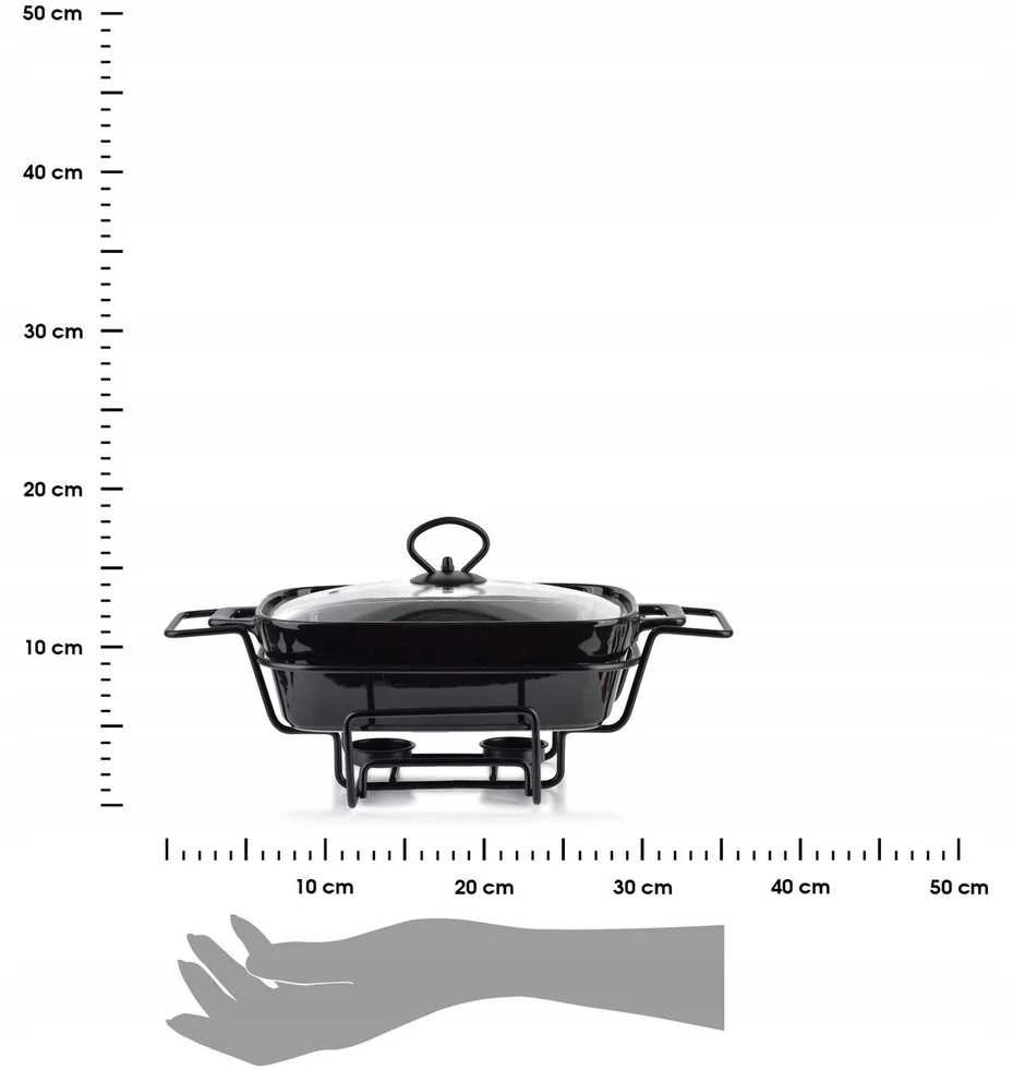 Modern Kitchen MODERNI VIRTUVĖ Indas su šildytuvu 1,4l 36x25xH15cm