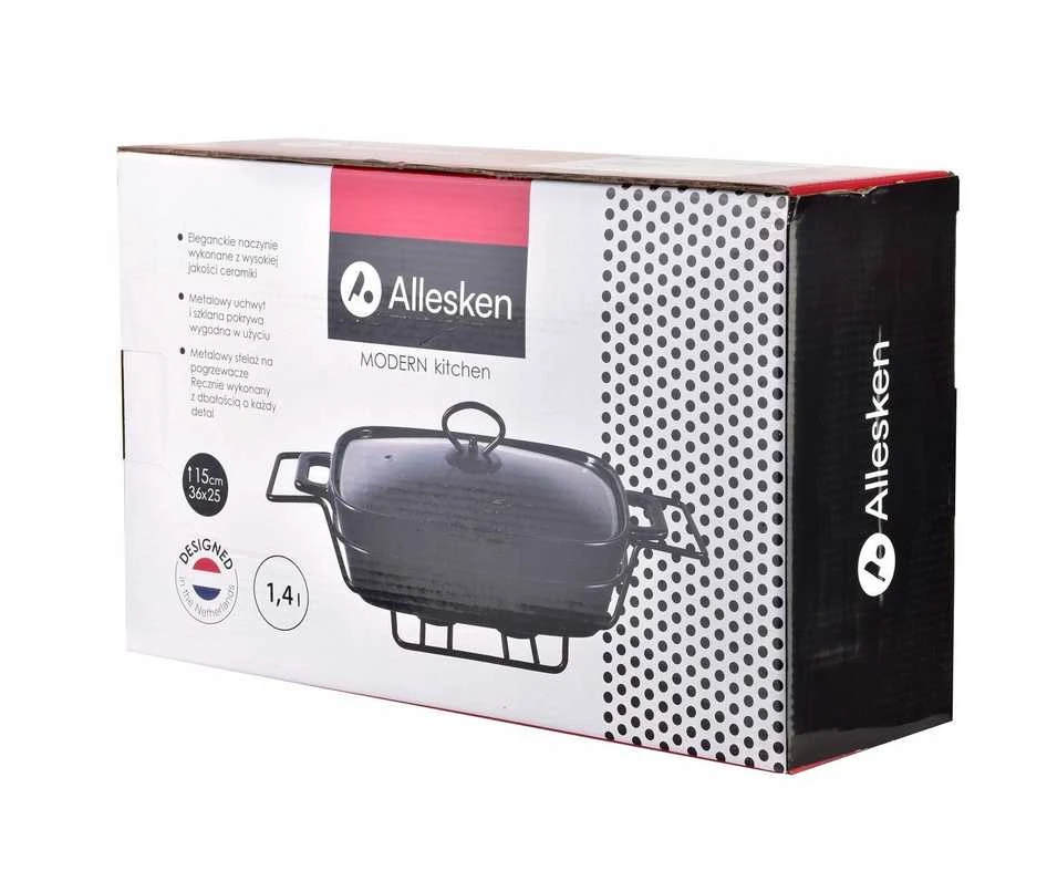 Modern Kitchen MODERNI VIRTUVĖ Indas su šildytuvu 1,4l 36x25xH15cm