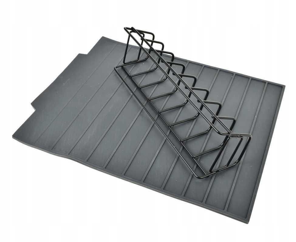 Allesken Modern Kitchen MODERNI VIRTUVĖ Silikoninė džiovyklė su rėmu 43x33x8cm