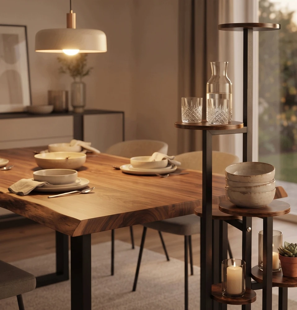 ModernHome Gėlių stovas stovimas 6 lygių (UK2A)