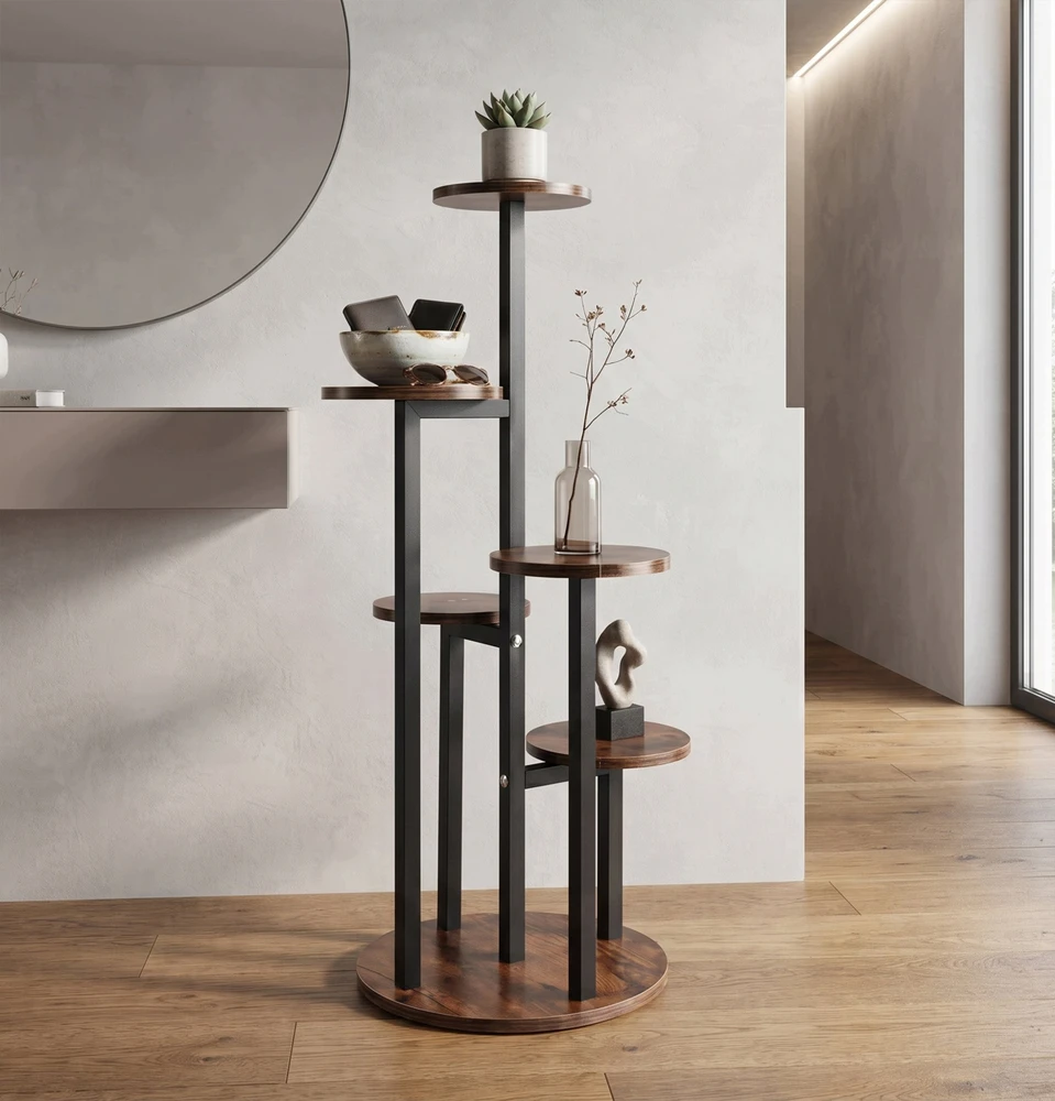 ModernHome Gėlių stovas stovimas 6 lygių (UK2A)