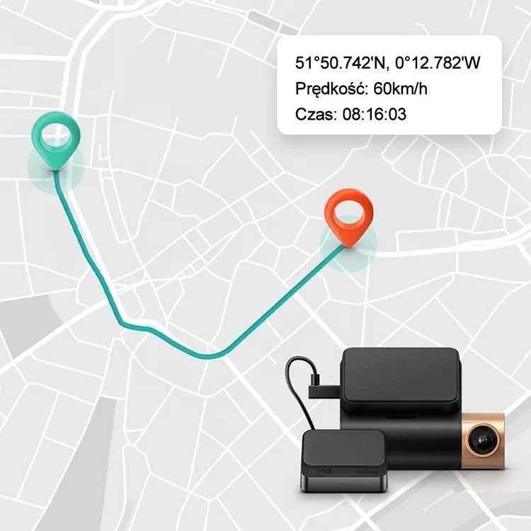 Objektyvas 70mai išorinis GPS modulis GPS03