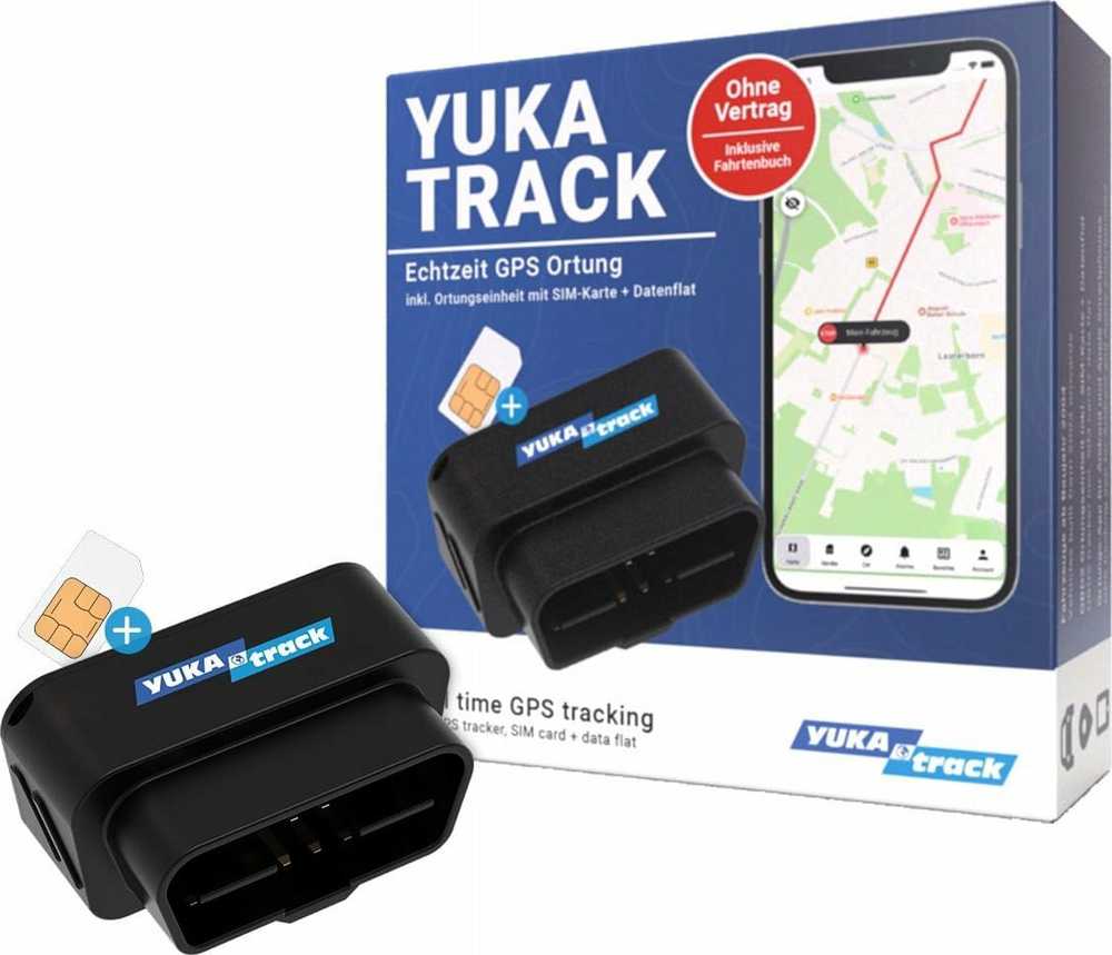 Modulinis GPS Ksix IoT YUKAtrack AIO GPS OBD2 automobilio sekiklis su SIM + duomenimis