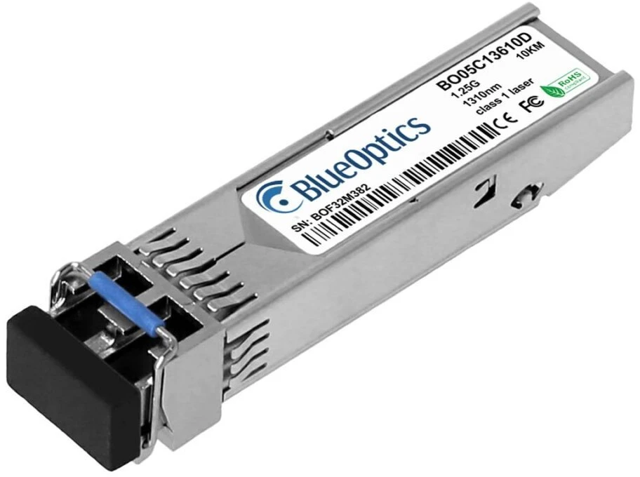 Šakotuvas Modulis SFP BlueOptics BlueOptics JD119A moduł przekaźników sieciowych Swiatłowód 1250 Mbit/s SFP 1310 nm