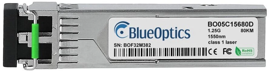 Šakotuvas Modulis SFP BlueOptics J4860-69201-BO moduł przekaźników sieciowych Swiatłowód SFP