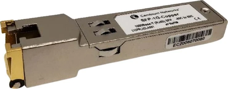 Šakotuvas Modulis SFP Cambium Networks 1000Base-T (RJ45) SFP
