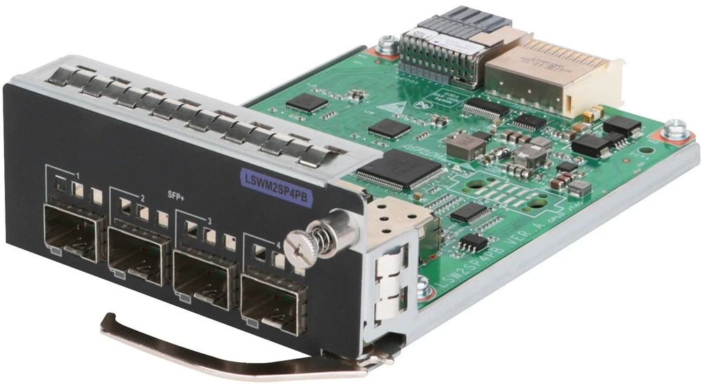 Šakotuvas Modulis SFP HP HPE FlexNetwork 5140HI/5520HI/5600HI 4 Port 1/10G SFP Plus Module