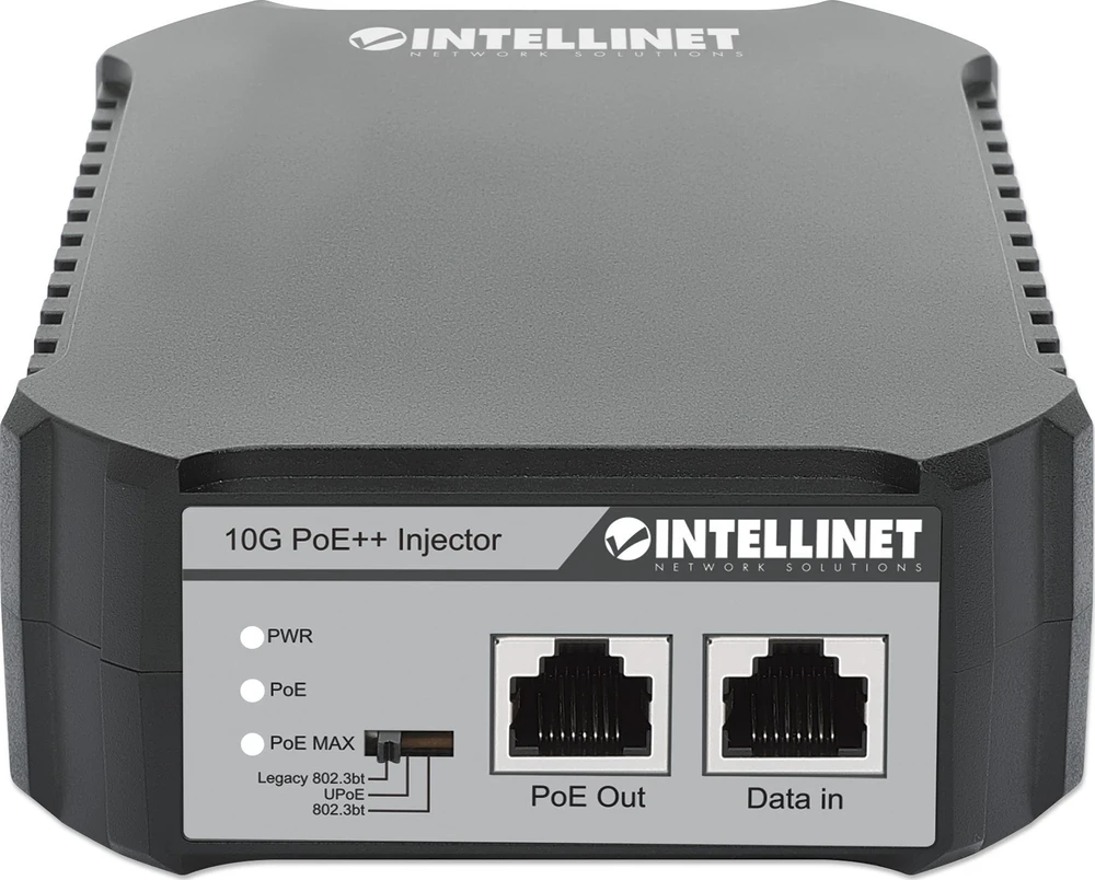 Šakotuvas Modulis SFP Intellinet Network Solutions Maitinimo šaltinis injector Ultra PoE/PoE++/4PPoE 802.3bt, 95W, port RJ45 10GbE