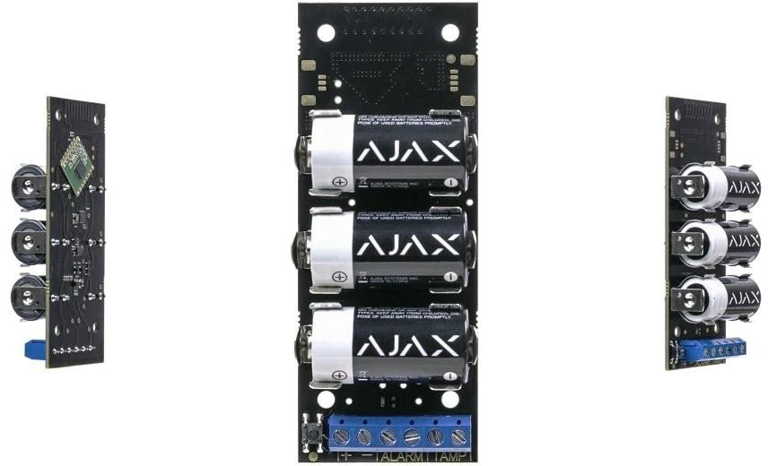 Apsaugos sistemos modelis Ajax Transmitter, Juodos spalvos