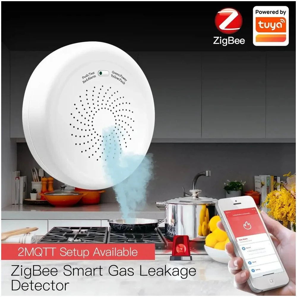 MOES ZSS-QY-GL-U ZigBee Gas Sensor