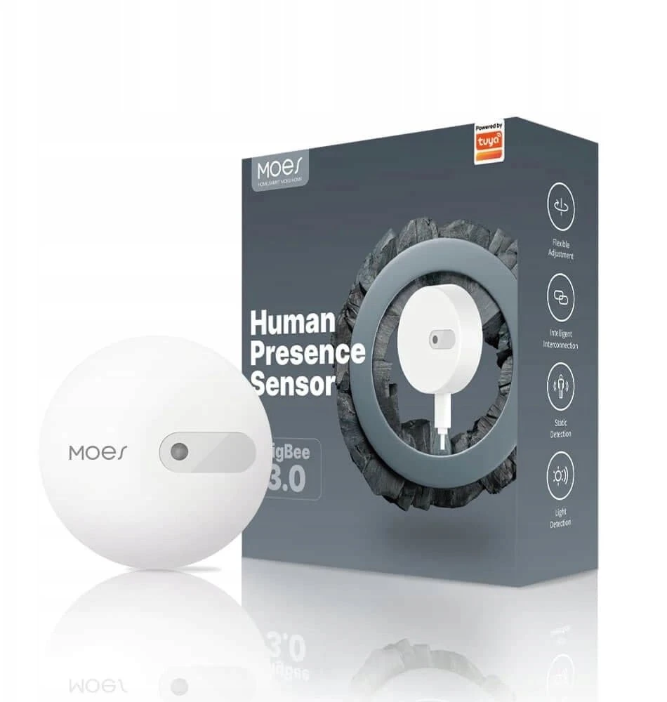 MOES HP02 ZigBee mmWave buvimo jutiklis
