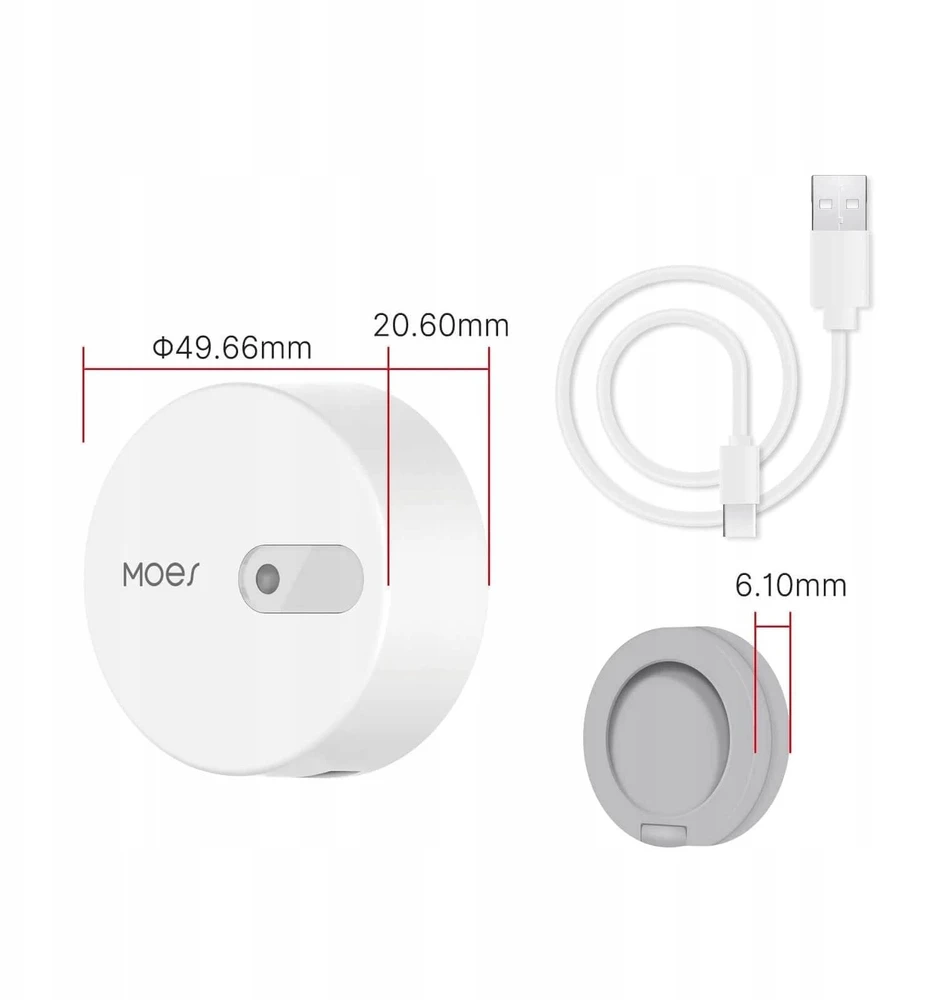 MOES HP02 ZigBee mmWave buvimo jutiklis