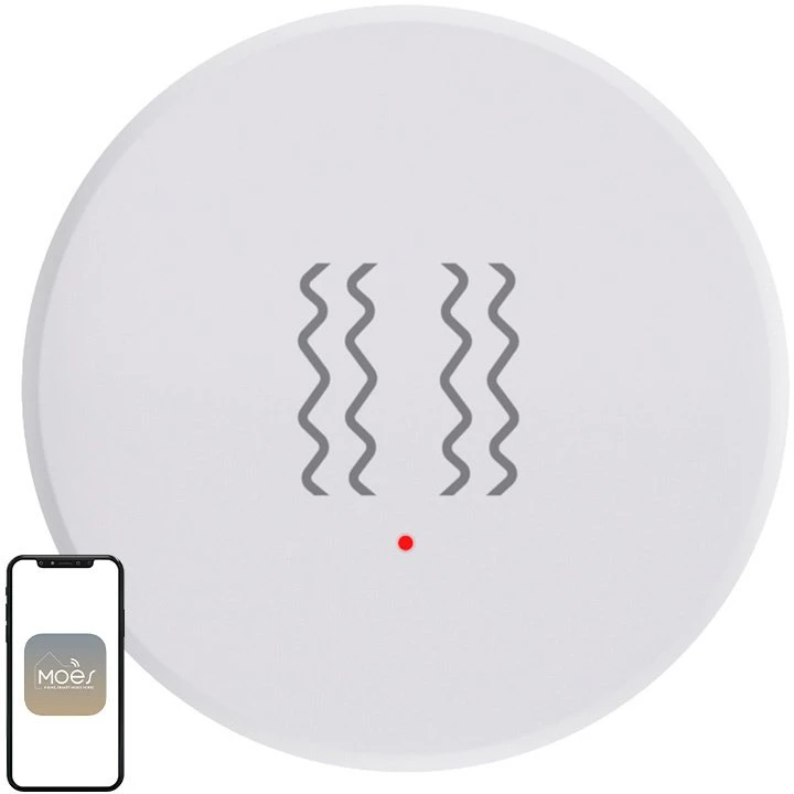 MOES ZSS-S02-VBR-C ZigBee Vibration Sensor