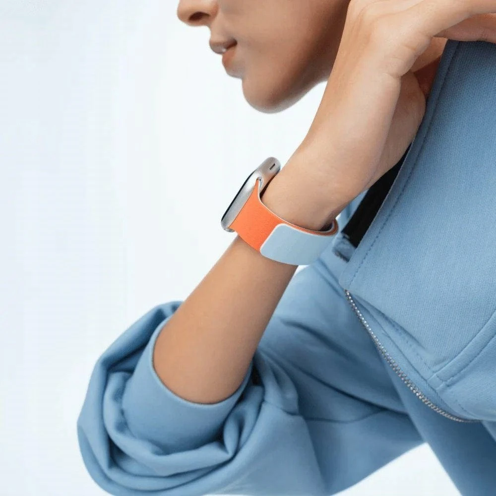 Moft Snap Duo apyrankė for Apple Watch 1-5/6/7/8/9/10/11/SE/SE 2/SE 3 (38/40/41/42 mm) sunrise/shooting