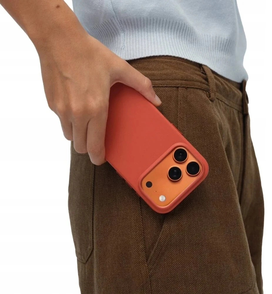 Moft Snap Movas MagSafe dėklas Apple iPhone 17 Pro clay