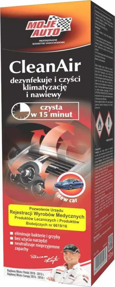 Moje Auto CleanAir oro kondicionavimo valiklis 150 ml