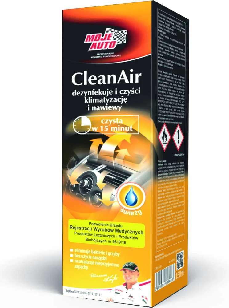 Moje_Auto Oem Kondicionieriaus priežiūros priemonė - gaivus 150ml