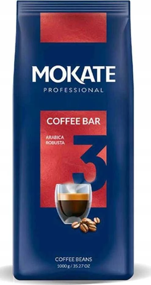 Kavos pupelės Mokate Profesionalus kavos baras 1kg