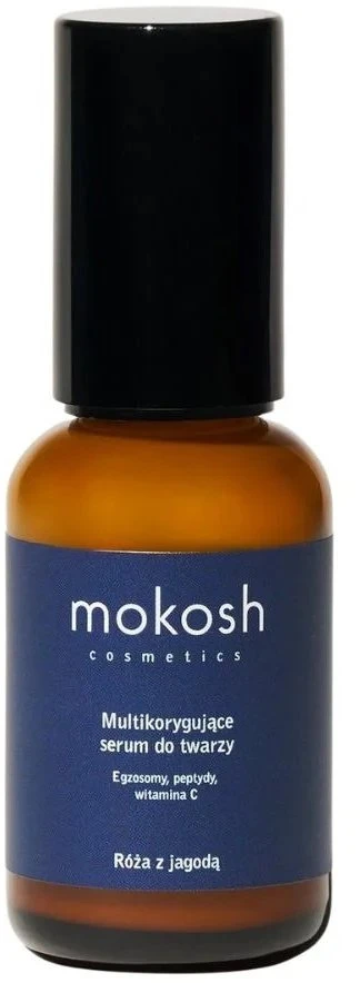 Mokosh Daugiafunkcis korekcinis veido serumas „Rožė su uogomis“, 30 ml