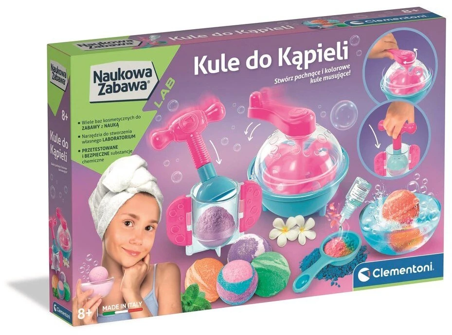 Vonios burbulų laboratorija lenkų kalba Clementoni 50397