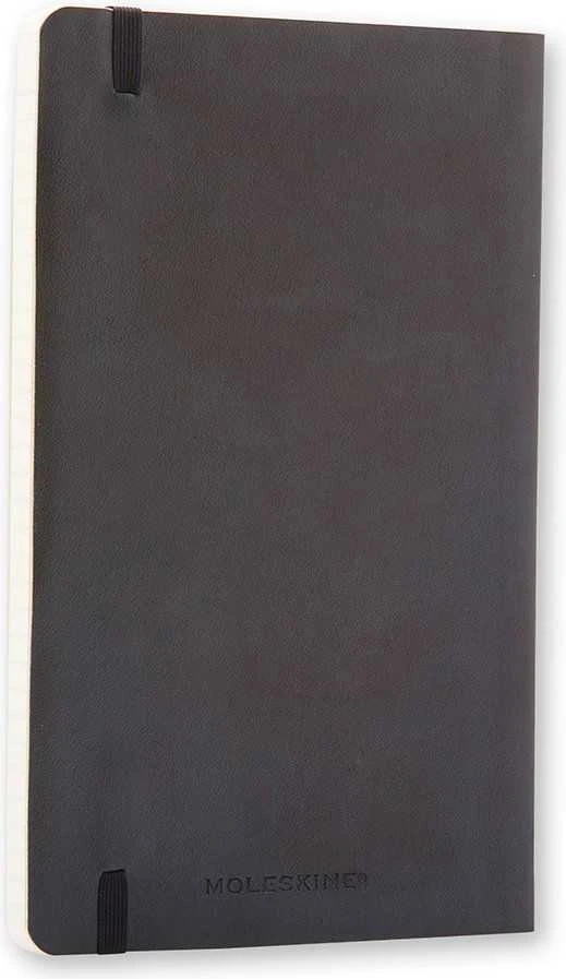 Moleskine Srl Užrašų knygutė Moleskine Classic 13x21cm, baltais lapais, minkštu viršeliu, juodos spalvos