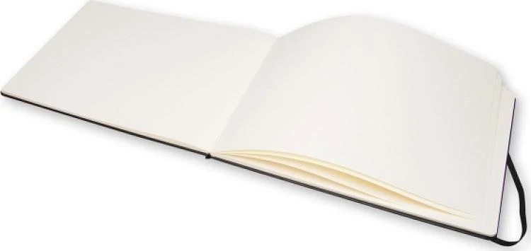 Moleskine MOLESKIE Albumas vandens spalva A4 (21x29.7cm), horizontaliai atidarytas, kieto viršelio, 60 puslapių, juoda