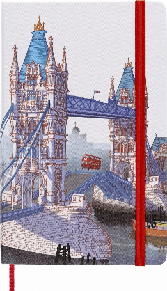 Moleskine Bloknotas MOLESKINE London, L, 13x21cm, linijoje, riboto leidimo