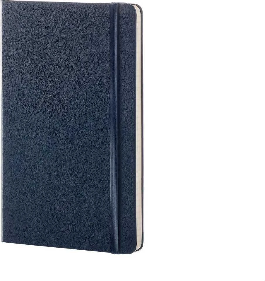 Moleskine Srl Užrašų knygutė Moleskine Classic 13x21cm, baltais lapais, kietu viršeliu, mėlynos spalvos