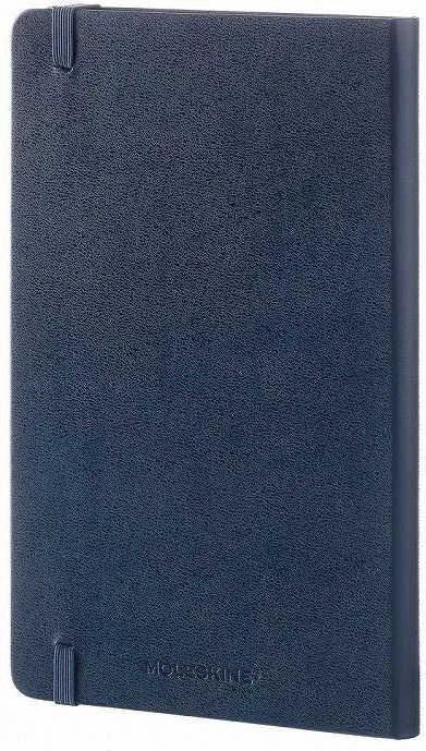 Moleskine Srl Užrašų knygutė Moleskine Classic 13x21cm, baltais lapais, kietu viršeliu, mėlynos spalvos