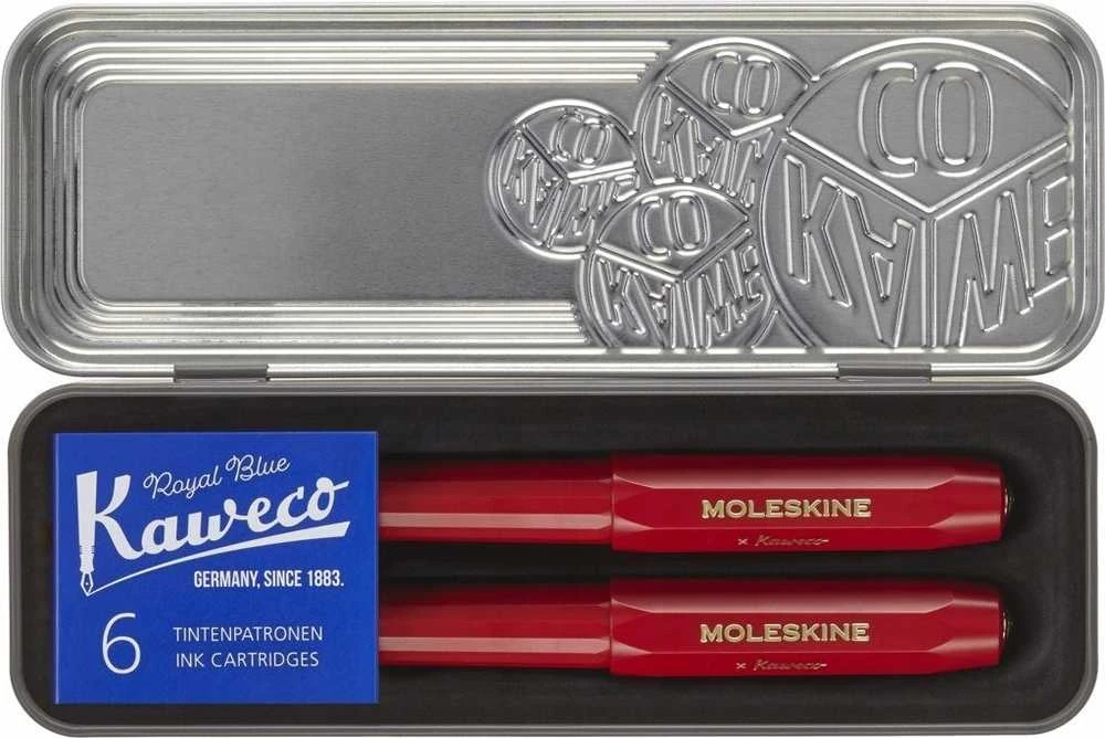 Moleskine KAWECO X raudona