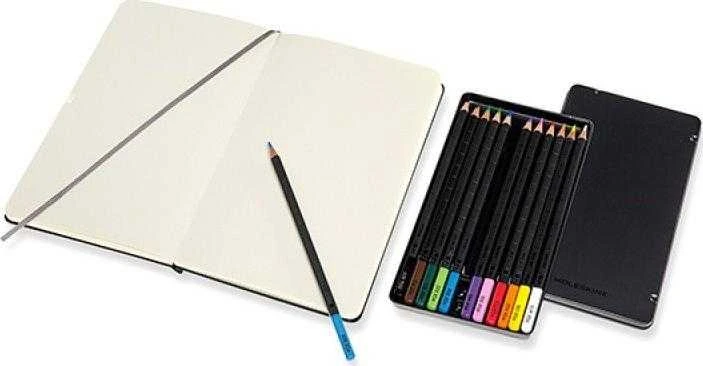 Moleskine Rinkinys MOLESKINE Art. Sketching Kit sketchbook L + komplektas kredek akwarelowych