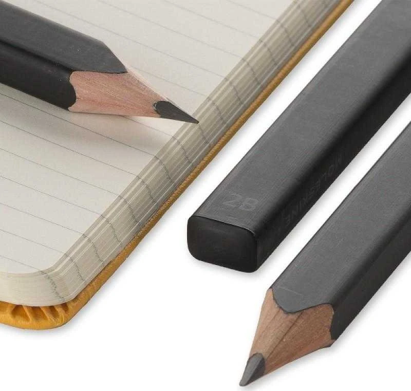 Moleskine Rinkinys 3 kedro medienos pieštukai 2 x 2B + 1 x HB
