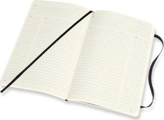 Užrašų knygutė Moleskine Pro, 13x21cm, PRO, minkštais viršeliais, mėlynos spalvos