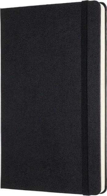 Moleskine MOLESKIE pastabos L (13x21cm) Menas Kulka taškai, hardcover, 160 puslapių, juoda
