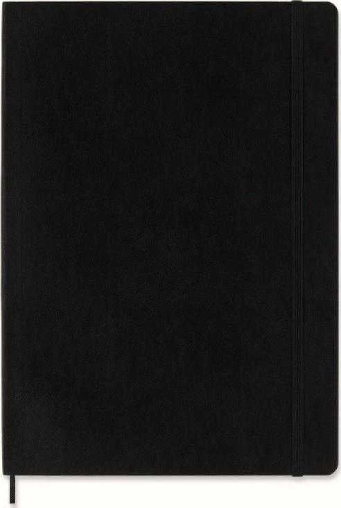 Moleskine Notes MOLESKINE PROFESSIONAL A4 (21x29,7 cm), minkštu viršeliu, 192 puslapiai, juoda