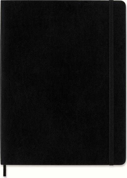 Moleskine Notes MOLESKINE PROFESSIONAL XL (19x25 cm), minkštu viršeliu, 192 puslapiai, juoda