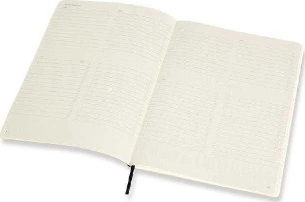 Moleskine Notes MOLESKINE PROFESSIONAL XL (19x25 cm), minkštu viršeliu, 192 puslapiai, juoda