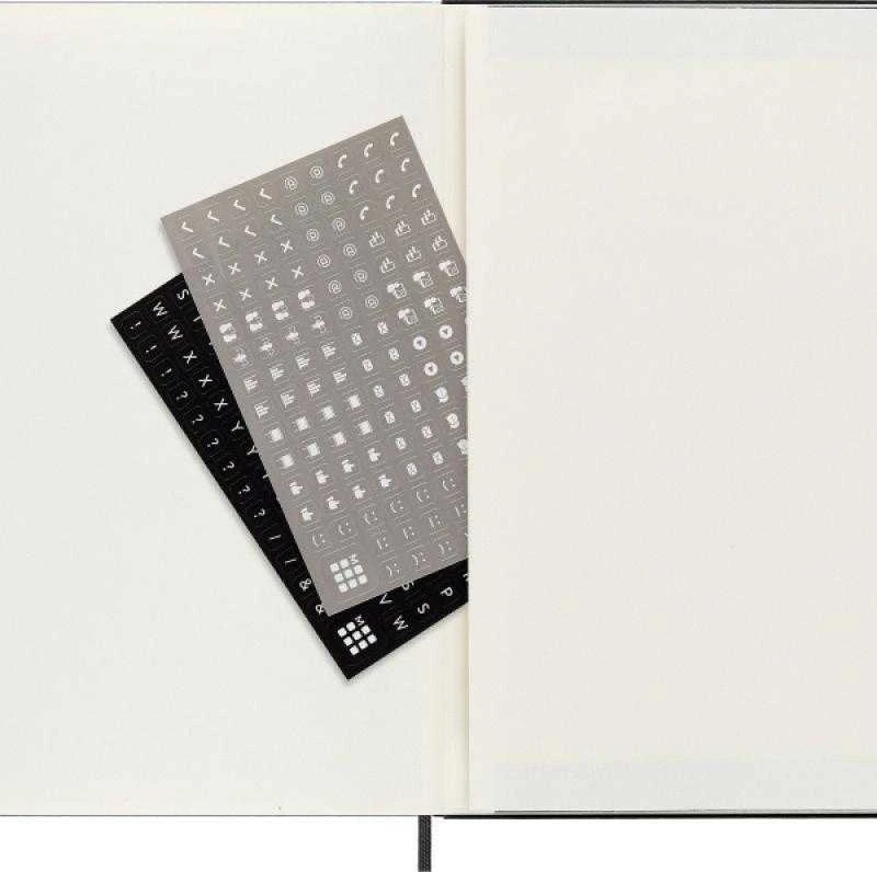 Moleskine Notes MOLESKINE PROFESSIONAL XL (19x25 cm), kietas viršelis, 192 puslapiai, juoda