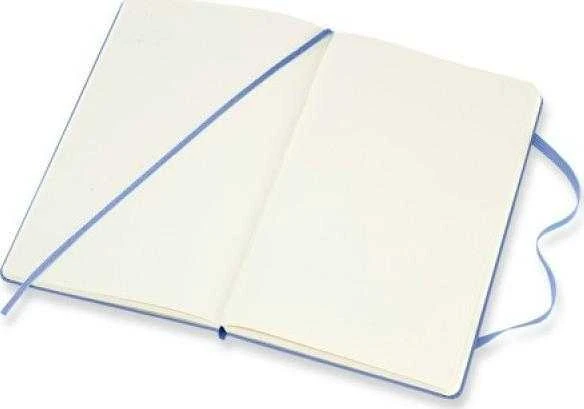 Moleskine MOLESKINE Classic L (13x21 cm) sklandžiai, kietai padengti, hidrangea mėlyna, 240 puslapių, mėlyna