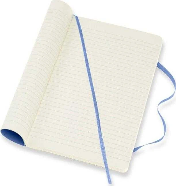 Moleskine MOLESKINE Classic L (13x21 cm) linija, minkštas rišimas, mėlyna, 240 puslapių, mėlyna