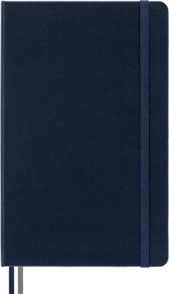 Moleskine MOLESKINE Classic L (13x21 cm) linija, hardcover, safyro mėlyna, 400 puslapių, mėlyna